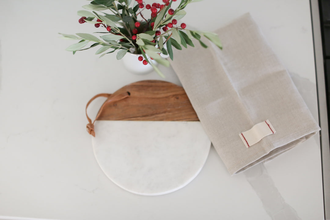 custom curated cutting board set gift box