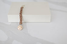 Load image into Gallery viewer, Make the gift extra special with optional leather accessories: headband or paci clip (available as add-ons). Custom curated gift boxes for newborns