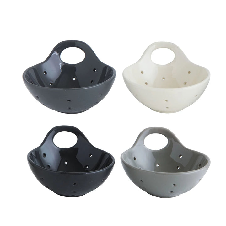 Assorted color creative coop berry bowls