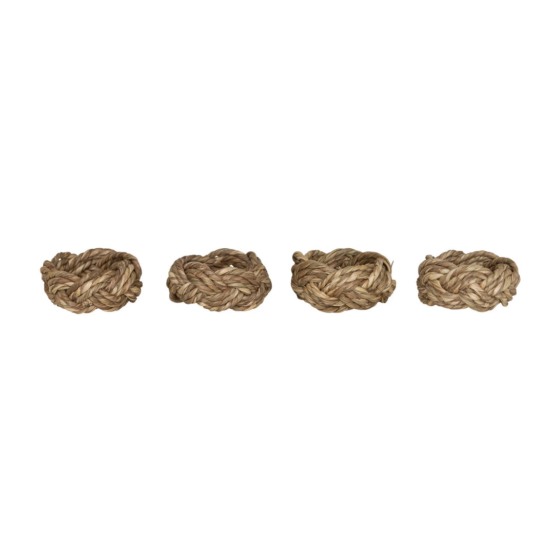 Lori Gift box, with sisal napkin rings, set of 4