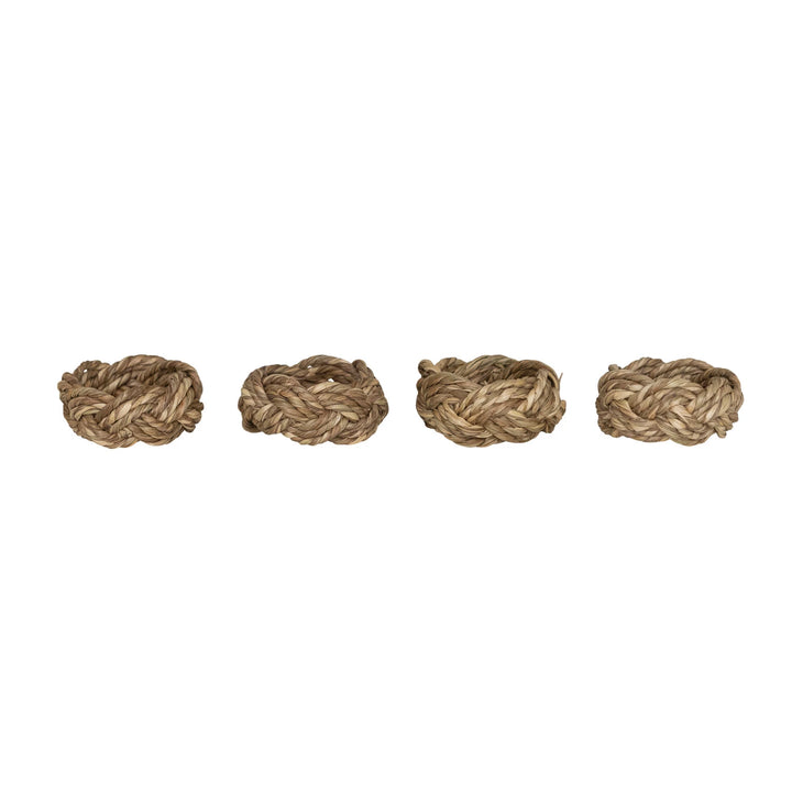 Lori Gift box, with sisal napkin rings, set of 4