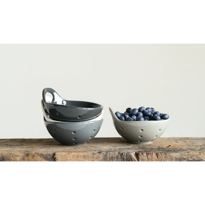 Stoneware berry bowl found in the Mercy Forest Co. Lori Gift box