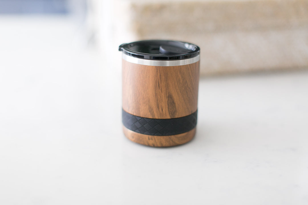 Faux wood grain timbler by Elemental
