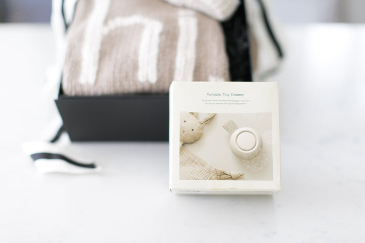 Hatch Rest Go Portable Sound Machine in putty color