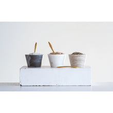Load image into Gallery viewer, Gift box, marble bowls with brass spoon, condiment bowls, wood board, personalized gifting, engraved wood board, charcuterie board, engraved charcuterie board, client gifting, client gifting ideas