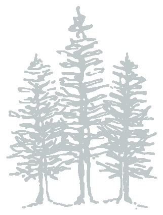 Mercy Forest Co. three-pines mark