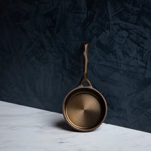 Load image into Gallery viewer, Gift box for family and friends, Gift box for clients, Real estate Closing Gift ideas, New home gift, welcome home gift, nest cookware cast iron pan, brass grinder, simple and meaningful gifts, gifts for people who like to cook, beautiful woven basket with lid, sustainable gifting, shiplap kitchen