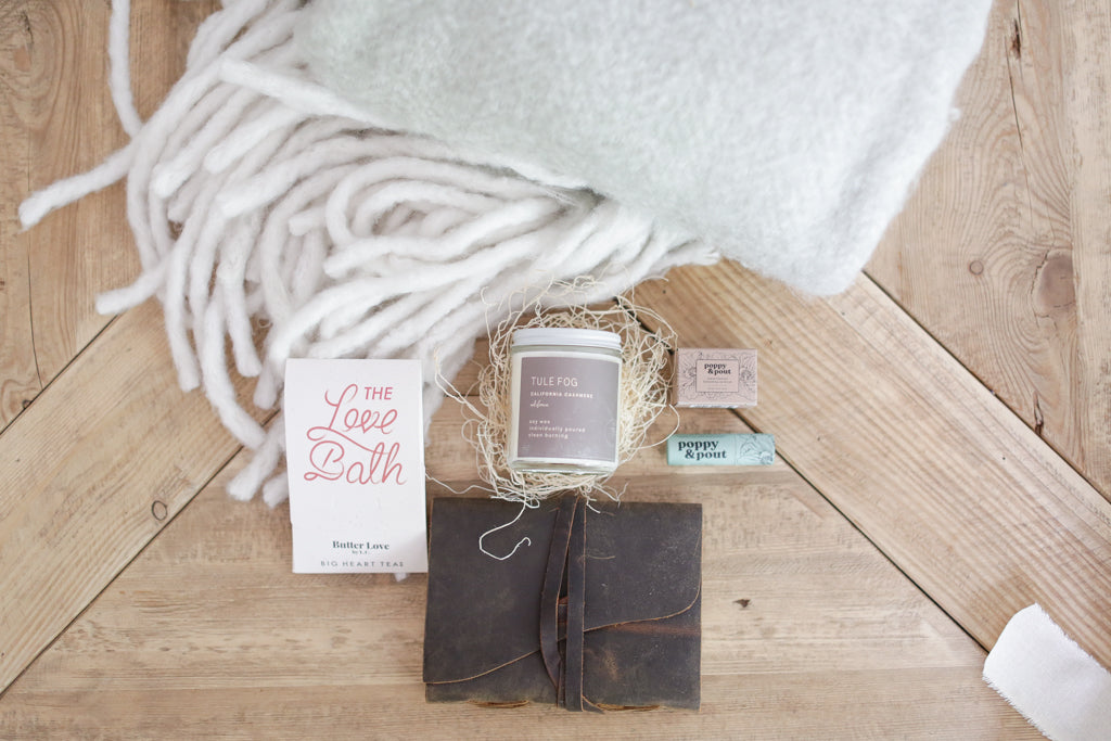 Custom curated self care gift box