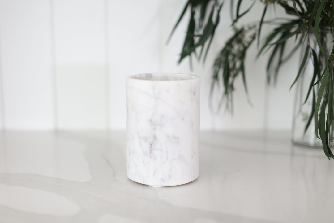 Personalized gifting for realtors and realty. Marble wine chiller