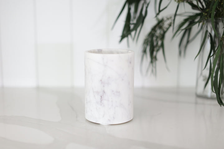 Personalized gifting for realtors and realty. Marble wine chiller