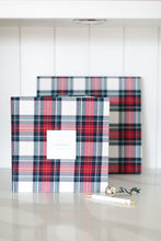 Load image into Gallery viewer, Custom curated holiday gift box with plaid promptly journal