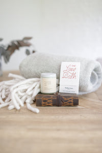 Sending warmth and solace with a touch of comfort. This curated gift box is designed to bring a gentle embrace during times of hardship. Mercy Forest Co. will help you be intentional in your generosity