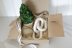 custom curated gift box for new families